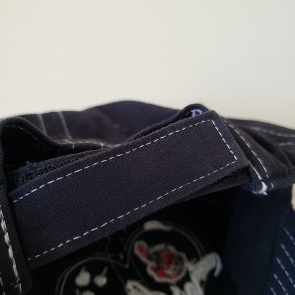 Cleveland Indians Hat Cap Strap Back Blue 47 Youth Kids Chief Wahoo Heart - Picture 5 of 11